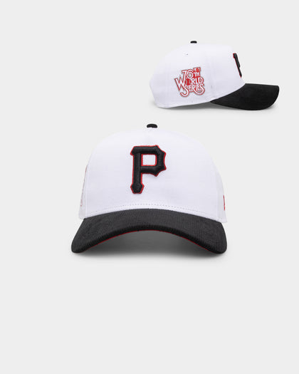 New Era Pittsburgh Pirates 'Fire Red' 9FORTY A-Frame Snapback White/Black