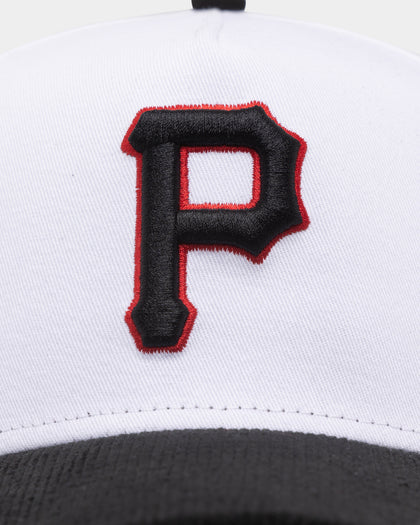 New Era Pittsburgh Pirates 'Fire Red' 9FORTY A-Frame Snapback White/Black