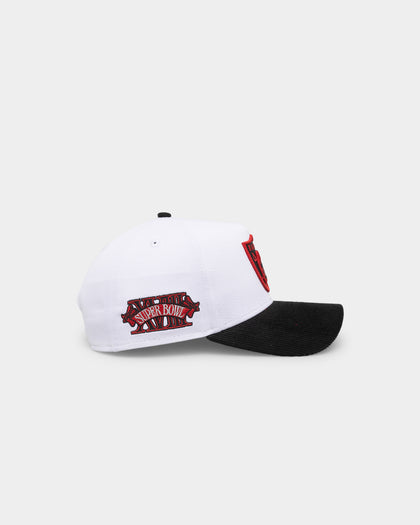 New Era Oakland Raiders 'Fire Red' 9FORTY A-Frame Snapback White/Black