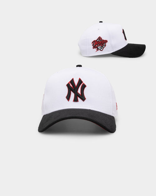 New Era New York Yankees 'Fire Red' 9FORTY A-Frame Snapback White/Black