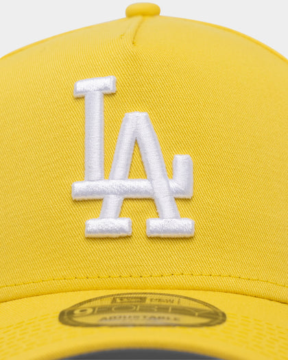New Era Los Angeles Dodgers 9FORTY A-Frame Snapback Yellow