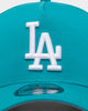 New Era Los Angeles Dodgers 9FORTY A-Frame Snapback Teal