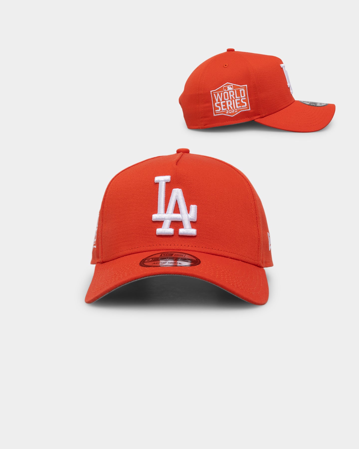 New Era キャップ 9FORTY A-Frame Snapback LA New Era Los Angeles Dodgers '#8 Side Patch' 9FORTY A-Frame