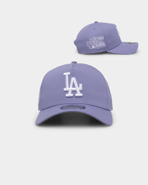 New Era Los Angeles Dodgers 9FORTY A-Frame Snapback Lavender
