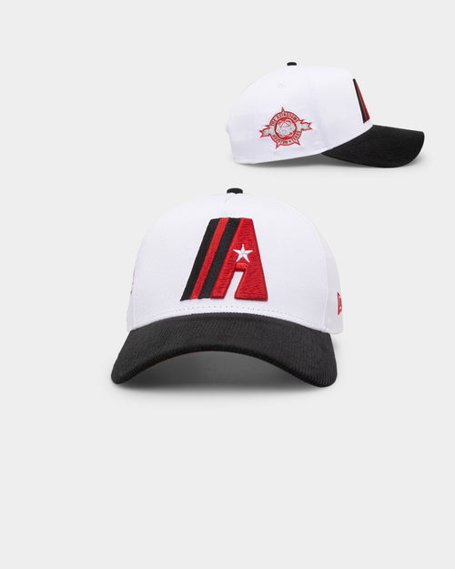 New Era Houston Astros 'Fire Red' 9FORTY A-Frame Snapback White/Black