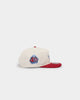 New Era Anaheim Angels '2-Tone Corduroy' Golfer Snapback Chrome/Red