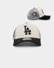 New Era Los Angeles Dodgers '2-Tone Corduroy' Trucker Snapback Chrome/Black