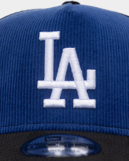 New Era Los Angeles Dodgers '2-Tone Corduroy' Trucker Snapback Royal/Black