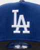 New Era Los Angeles Dodgers '2-Tone Corduroy' Trucker Snapback Royal/Black