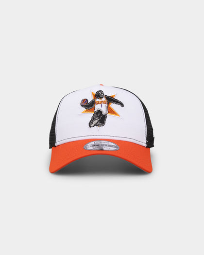 New Era Phoenix Suns 'Mascot Magic' Foam Front 9FORTY A-Frame Trucker Snapback White/Orange