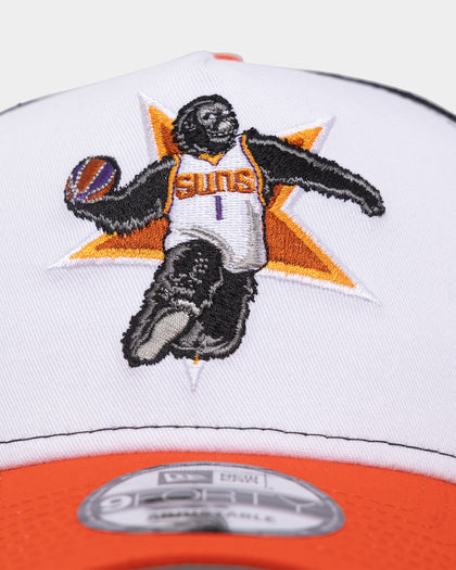 New Era Phoenix Suns 'Mascot Magic' Foam Front 9FORTY A-Frame Trucker Snapback White/Orange