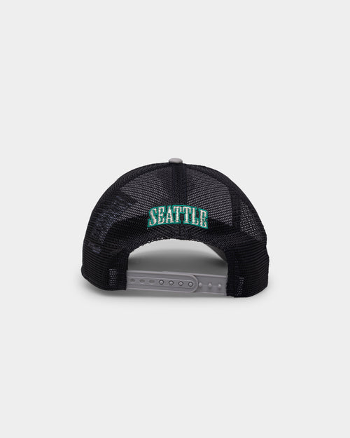 New Era Seattle Mariners 'Mascot Magic' Foam Front 9FORTY A-Frame Trucker Snapback White/Grey