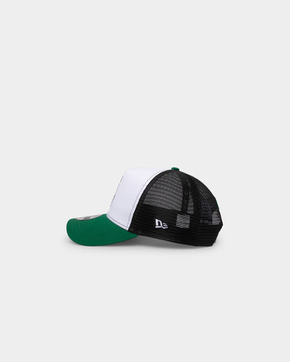 New Era Boston Celtics 'Mascot Magic' Foam Front 9FORTY A-Frame Trucker Snapback White/Green