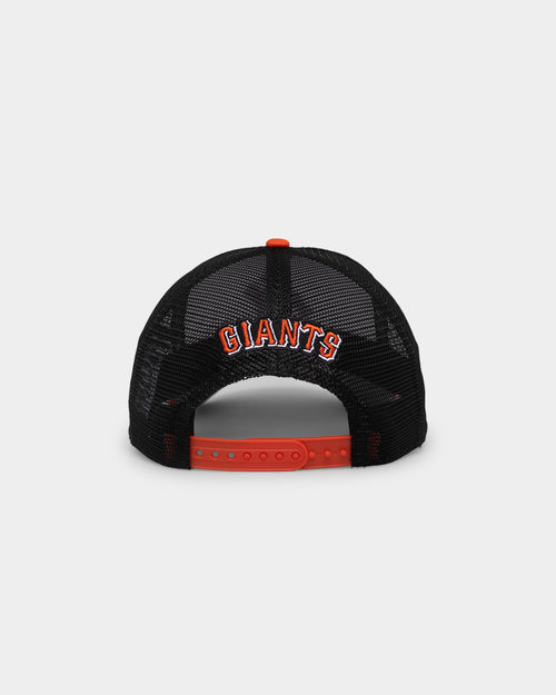 New Era San Francisco Giants 'Mascot Magic' Foam Front 9FORTY A-Frame Trucker Snapback White/Orange