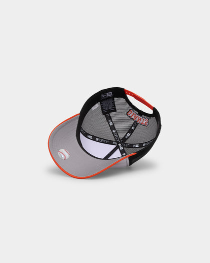 New Era San Francisco Giants 'Mascot Magic' Foam Front 9FORTY A-Frame Trucker Snapback White/Orange