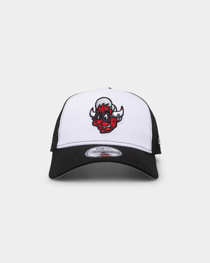 New Era Chicago Bulls 'Mascot Magic' Foam Front 9FORTY A-Frame Trucker Snapback White/Black