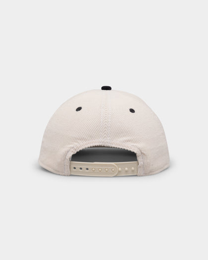 New Era Carlton Blues "AFL Cord Script" Golfer Snapback Chrome/OTC