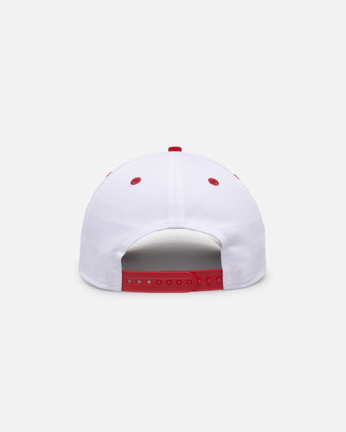 New Era Oakland Raiders Dodgers 'Satin Blaze' 9FORTY A-Frame Snapback White/Scarlet