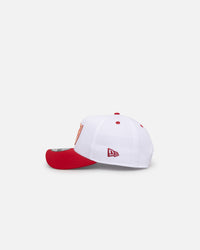 New Era Oakland Raiders Dodgers 'Satin Blaze' 9FORTY A-Frame Snapback White/Scarlet
