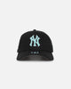 New Era New York Yankees 9FORTY A-Frame Snapback Black/Aqua Blue