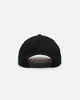 New Era Chicago Bulls 'Satin Scarlet' 9FORTY A-Frame Snapback Black/Scarlet