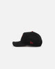 New Era Chicago Bulls 'Satin Scarlet' 9FORTY A-Frame Snapback Black/Scarlet