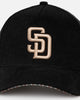 New Era San Diego Padres 'Black Cord Plaid UV' 9FORTY A-Frame Snapback Black/Plaid