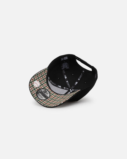 New Era Los Angeles Dodgers 'Black Cord Plaid UV' 9FORTY A-Frame Snapback Black/Plaid