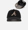 New Era Atlanta Braves 'Black Cord Plaid UV' 9FORTY A-Frame Snapback Black/Plaid