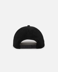 New Era Atlanta Braves 'Black Cord Plaid UV' 9FORTY A-Frame Snapback Black/Plaid