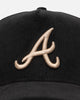 New Era Atlanta Braves 'Black Cord Plaid UV' 9FORTY A-Frame Snapback Black/Plaid