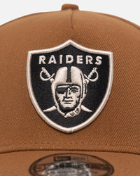 New Era Oakland Raiders "Toasted Peanut" 39THIRTY A-Frame Stretch Fit Toasted Peanut