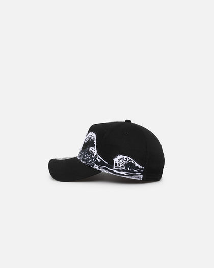 New Era New York Yankees "Wave" 9FORTY A-Frame Snapback Black/White