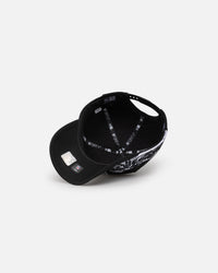 New Era Las Vegas Raiders "Wave" 9FORTY A-Frame Snapback Black/White
