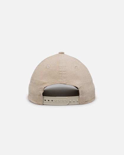 New Era Oakland Athletics 'Micro Cord Cream' 9FORTY A-Frame Snapback Cream/White