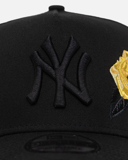 New Era New York Yankees 'Gold Rose Embroidery' 9FORTY A-Frame Snapback Black/Gold