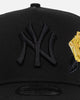 New Era New York Yankees 'Gold Rose Embroidery' 9FORTY A-Frame Snapback Black/Gold