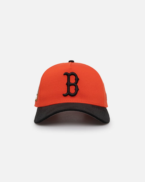New Era Boston Red Sox 'Scary Nights' 9FORTY A-Frame Snapback Orange/Black