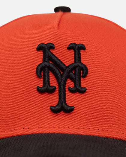 New Era New York Mets 'Scary Nights' 9FORTY A-Frame Snapback Orange/Black