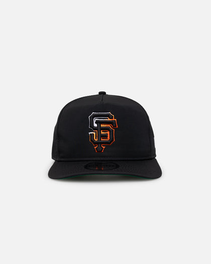 New Era San Francisco Giants Golfer Pre-Curved Snapback Black/OTC