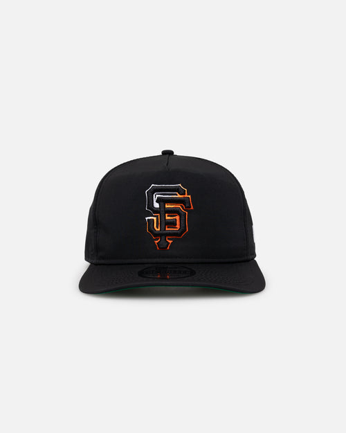 New Era San Francisco Giants Golfer Pre-Curved Snapback Black/OTC