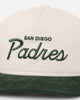New Era San Diego Padres 'Currency Corduroy' Golfer Pre-Curved Snapback Chrome White