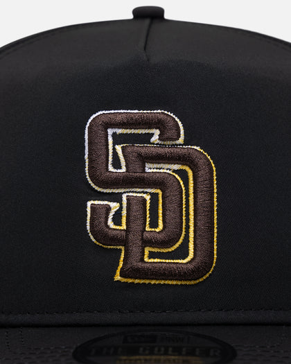 New Era San Diego Padres Golfer Pre-Curved Snapback Black/OTC
