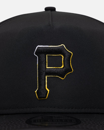 New Era Pittsburgh Pirates Golfer Pre-Curved Snapback Black/OTC