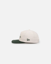New Era New York Yankees 'Currency Corduroy' Golfer Pre-Curved Snapback Chrome White
