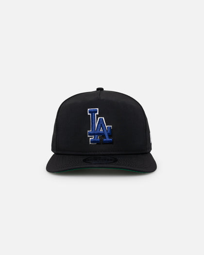 New Era Los Angeles Dodgers Golfer Pre-Curved Snapback Black/OTC