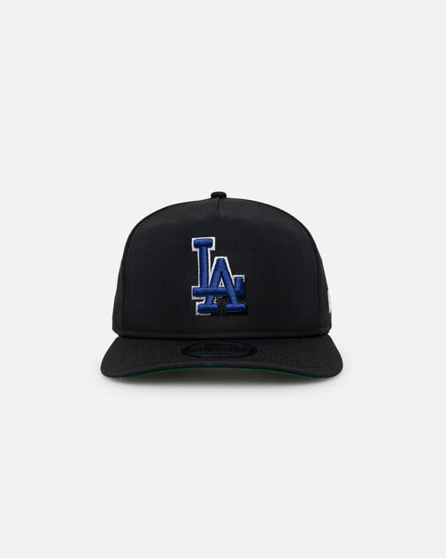 New Era Los Angeles Dodgers Golfer Pre-Curved Snapback Black/OTC