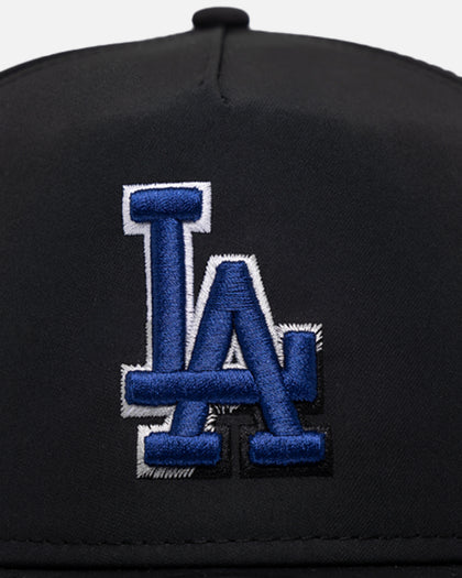 New Era Los Angeles Dodgers Golfer Pre-Curved Snapback Black/OTC