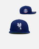 New Era Los Angeles Dodgers 'Upside Down LA Logo' 59FIFTY Fitted Dark Royal