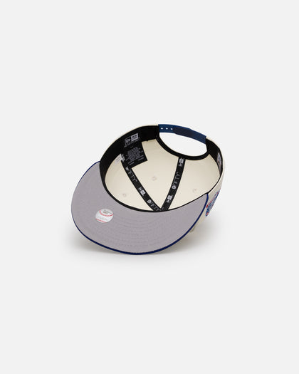 New Era Los Angeles Dodgers 'Upside Down LA Logo' 9FIFTY Snapback Chrome/Dark Royal